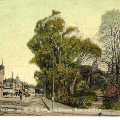 Rondebosch Cape Town Corner Main and Church Street 1907