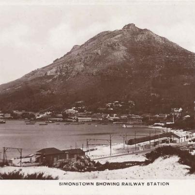 Simonstown, showing Railway Station