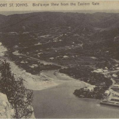 Port St Johns - Birds-eye from the Eastern Gate