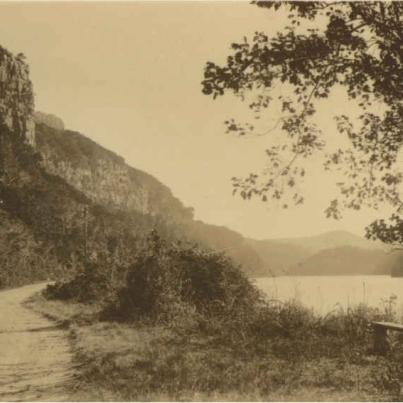 Port St Johns - bench next to road