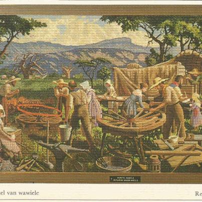 (07) Herstel van Wawiele.  W.H. Coetzer, J.F. Coetzer (vrou van W.H. Coetzer)