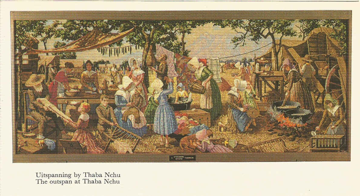 (05) Uitspanning by Thaba Nchu (Blesberg).  W.H. Coetzer, H. Rossouw