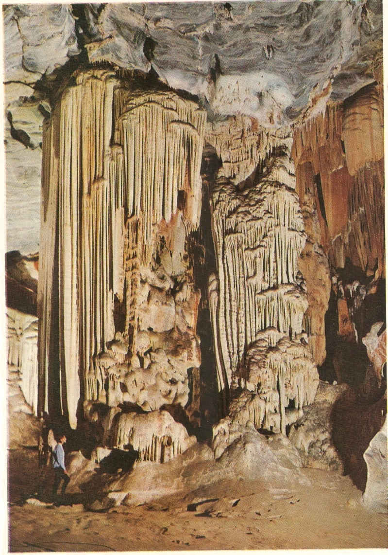 The Cango Caves , the Curtains