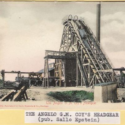 Mine Anglo Gold Coy's Headgear