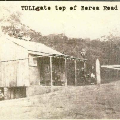 DURBAN Toll Gate top of Berea Road 1890