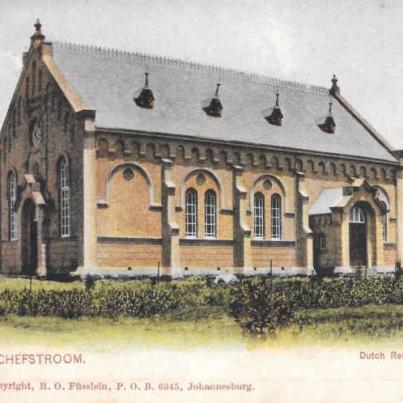 Dutch Reformed Church Potschefstroom postal cancellation 12.6.1909