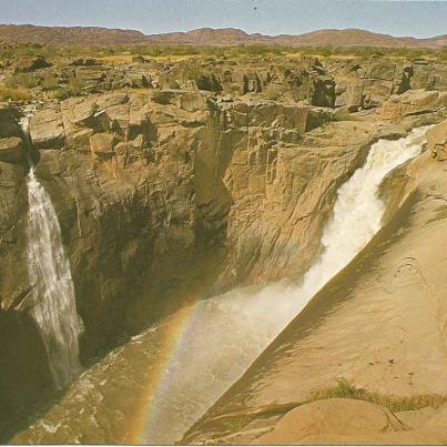 Augrabieswaterval Nasionale Park (Plek van Groot Geraas)