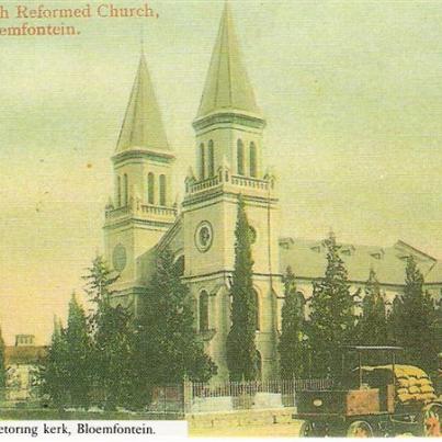 Bloemfontein Dutch Reformed Church Twin Tower Church