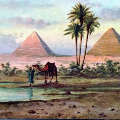 The Pyramids of Gizeh