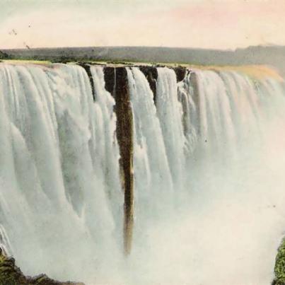 Victoria Falls Rhodesia Main Fall