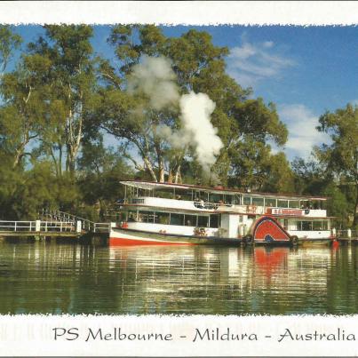Mildura, The PS Melbourne - Built 1912, restored 1965