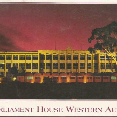 Perth, Parliament House at Night