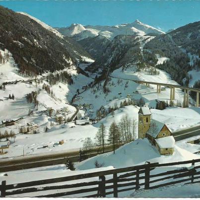 Brennerautobahn at Gries am Brenner
