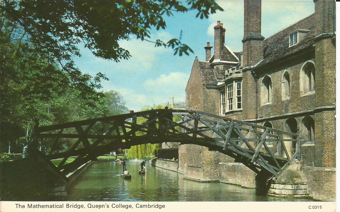 Cambridge, The Mathematical Bridge, Queen's College
