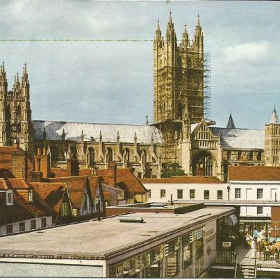 Canterbury, Cathedral, The South Side from the City