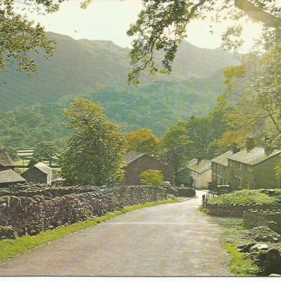 Keswick, Borrowdale, Seatoller from Honister Pass