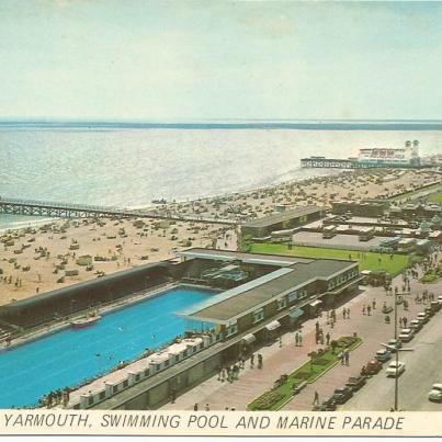 Norfolk, Great Yarmouth, Swimming Pool and Marine Parade