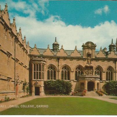 Oxford, The Hall, Oriel College