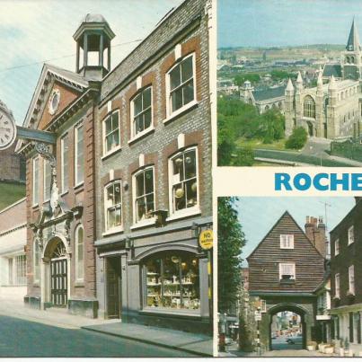 Rochester, Corn Exchange -The Cathedral College Gate