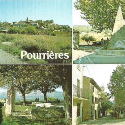 Pourrièrs, Commune in the Var Department