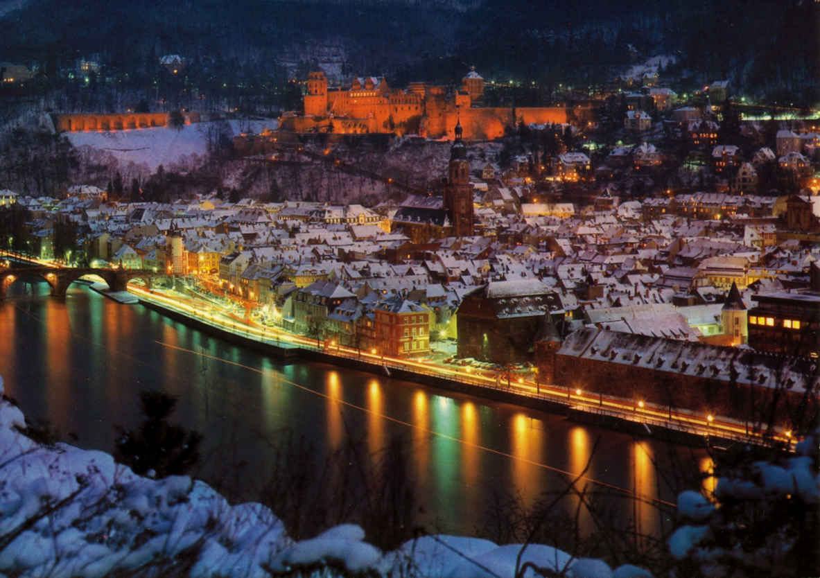 Heidelberg Germany in Winter