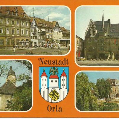 Neustadt, Markt_ Rathaus_ Schloss_ Am Gamsenteich