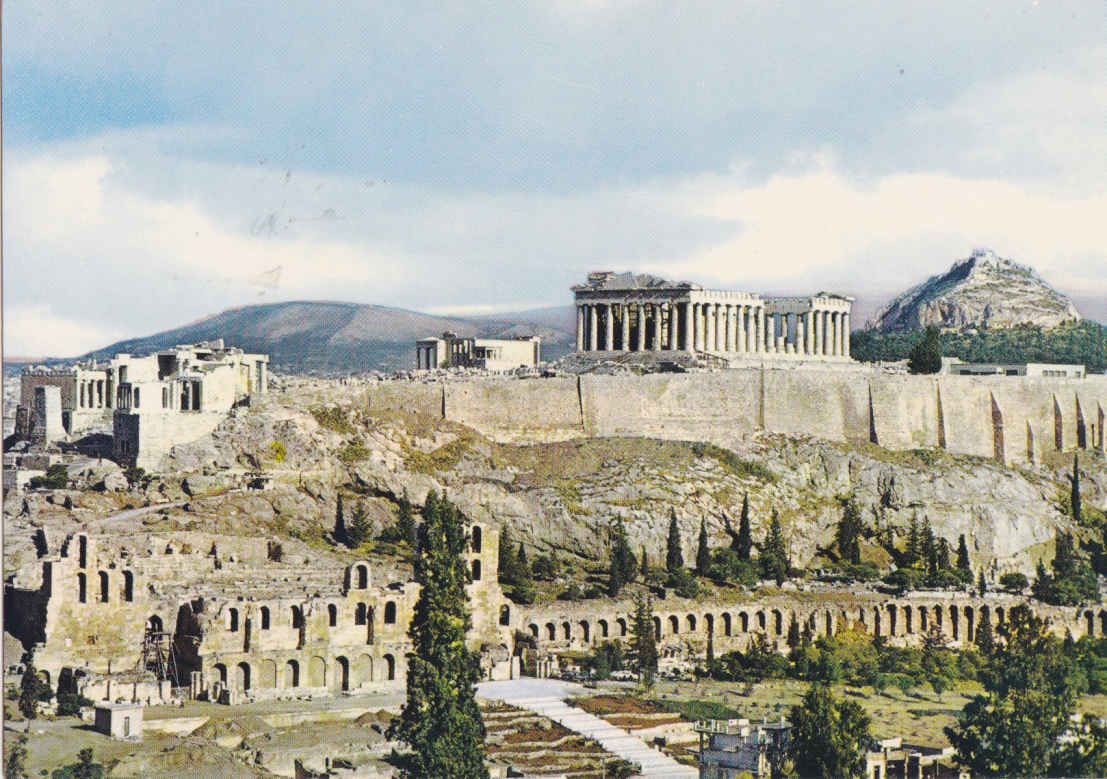 Athene, Die Akropolis