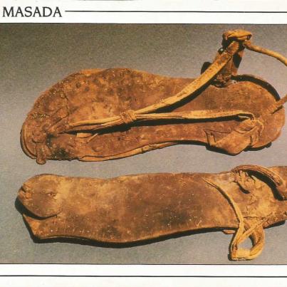 Masada, Sandals_1