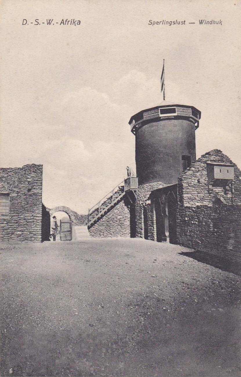 Windhoek, Sperlingslust Castle, G.S.W.A.