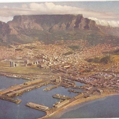 Cape Town from the air
