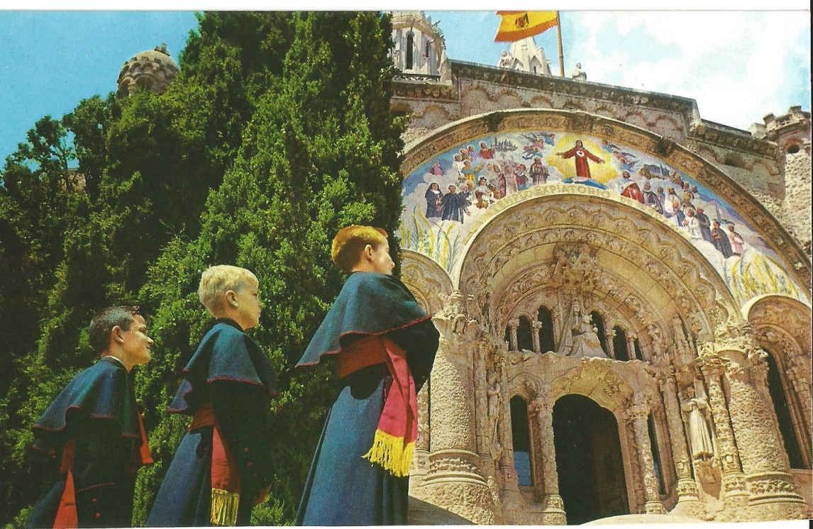 Barcelona, Sacred Heart National Expiatory Basilica, entrance