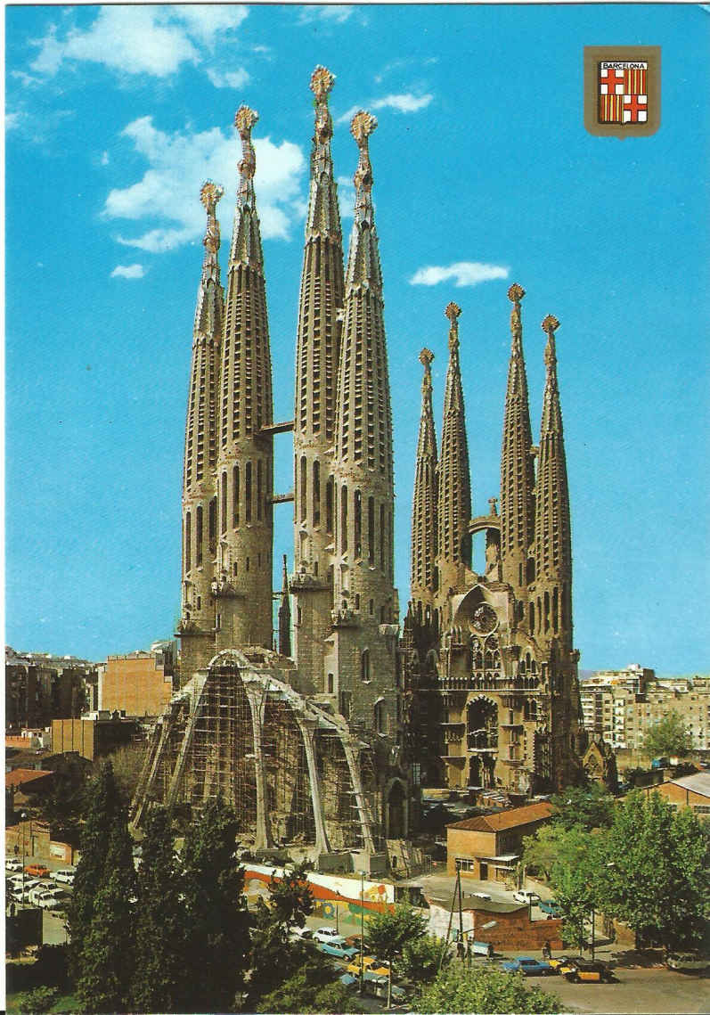 Barcelona, The Sagrada Familia Temple