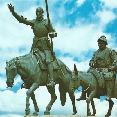 Madrid, Monument to Cervantes