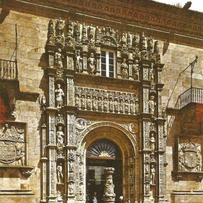 Santiago de Compostela, The Reyes Católicos Hotel, Principal Door