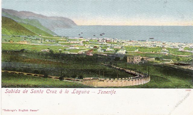 Tenerife, Subida de Santa Cruz la Laguna