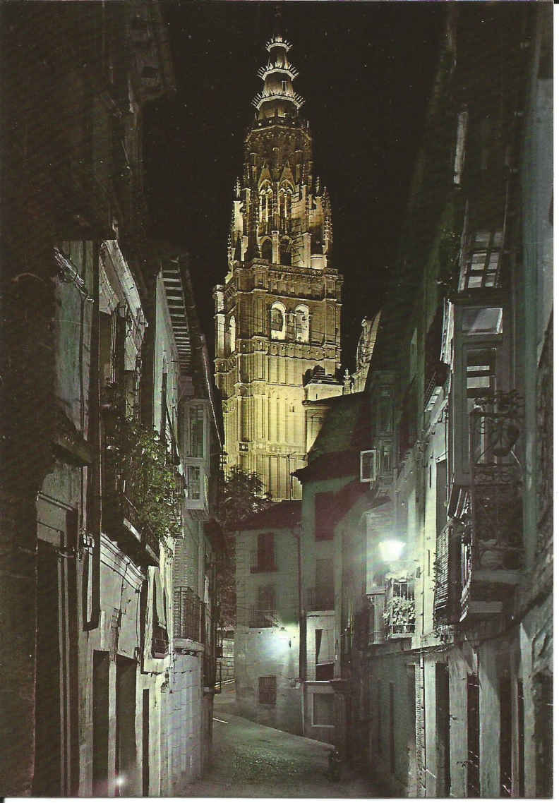 Toledo, Cathedral and St. Isabel Street