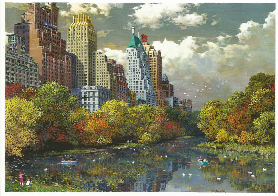 New York, Central Park by Alexander Chen