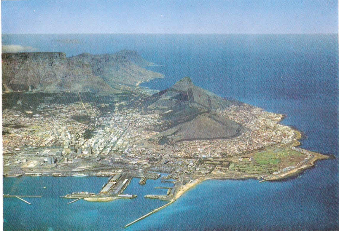 Aerial view of har Lion's head