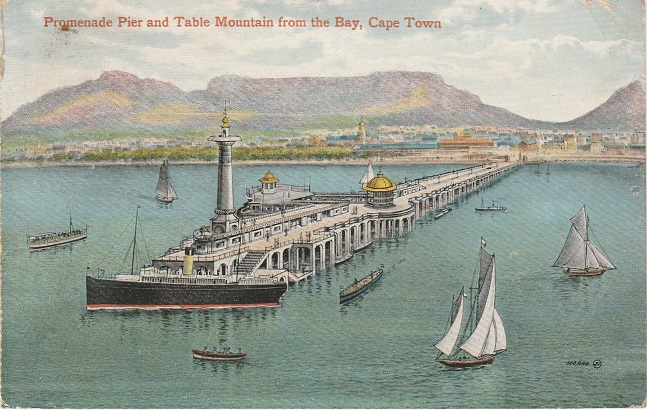 Cape Town, Promenade Pier &amp; Table Mountain