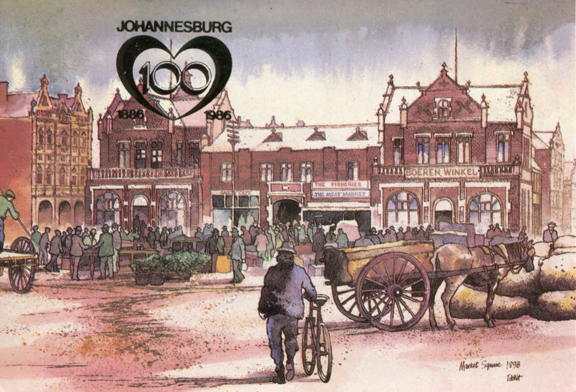 Johannesburg 100 Market Square 1898
