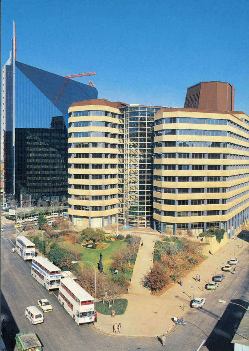 Johannesburg Stock Exchange and Anglo American Headquarters 11 Diagonal Stree