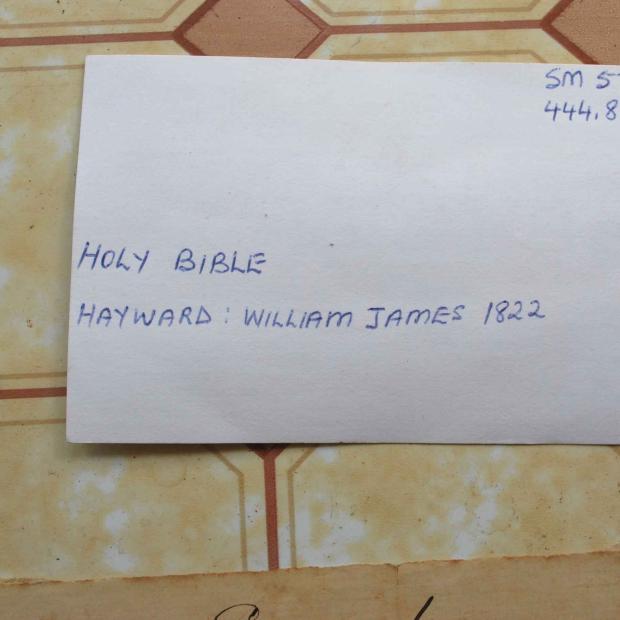 HAYWARD James, born 1793 and Mary 1793-1877