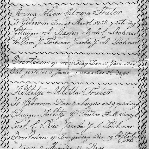 TRUTER Johannes Andries gebore 1778 & Hilletje Aletta SMIT gebore 1778 getroud 1788