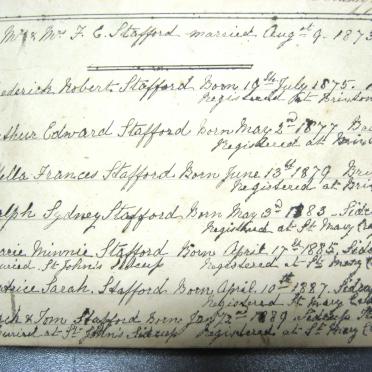 SKITTON WJ and NN COLLARD, married 1842 SKITTON WJ and NN COLLARD, married 1842