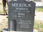 MOERDIJK Marinus 1937-1985 & Rosa 1940-