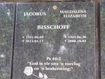 BISSCHOFF Jacobus 1941-2012 & Magdalena Elizabeth 1949-2008