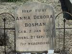 BOSMAN Anna Debora 1912-1918