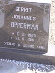 OPPERMAN Gerrit Johannes 1960-1991