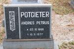 POTGIETER Andries Petrus 1886-1977
