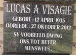 VISAGIE Lucas A. 1935-2012